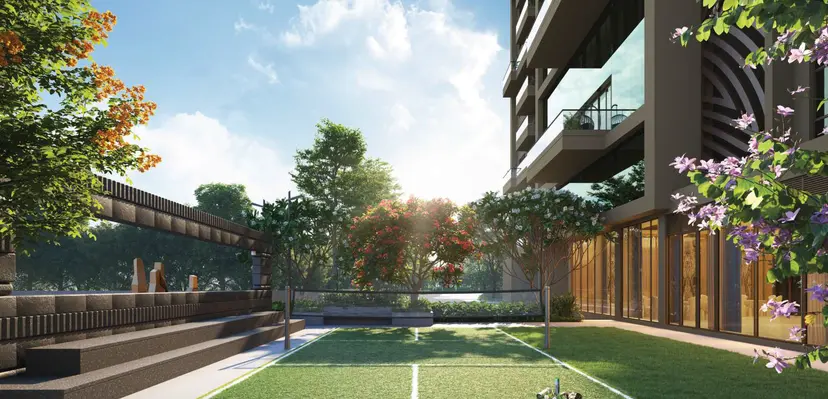 Badminton Court & Multipurpose Lawn