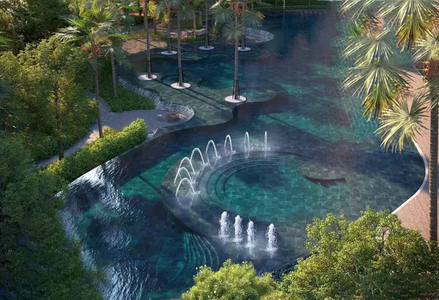 Aquasphere Aerial View
