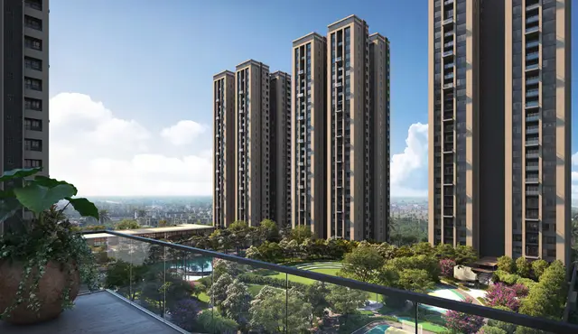 Triple Height Balcony