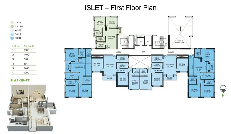 Islet - First Floor