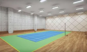 Triple Height Sports Area