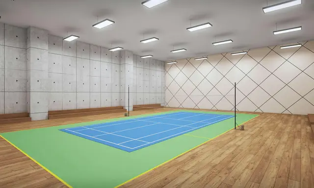 Triple Height Sports Area