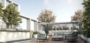 Outdoor Lounge & Barbeque corner