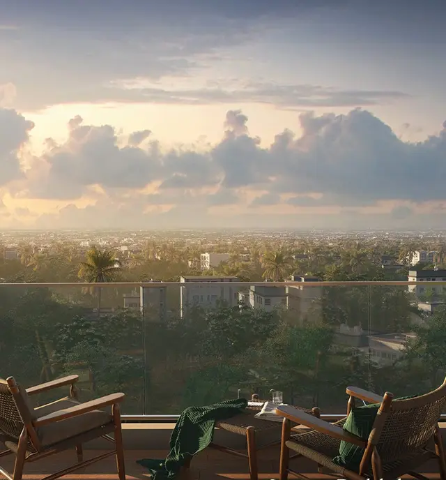 Spacious Deck Balcony