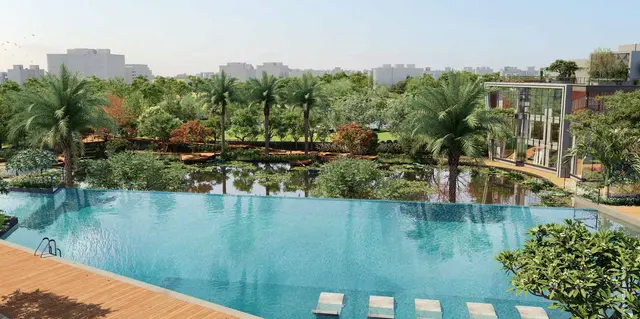 Infinity swimming pool