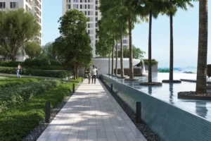 Podium Side Walk Way