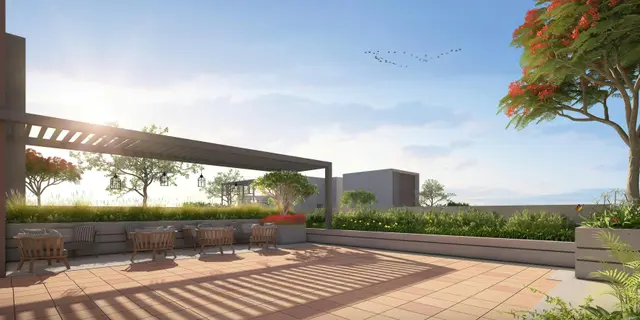 Pergola Sitting Area