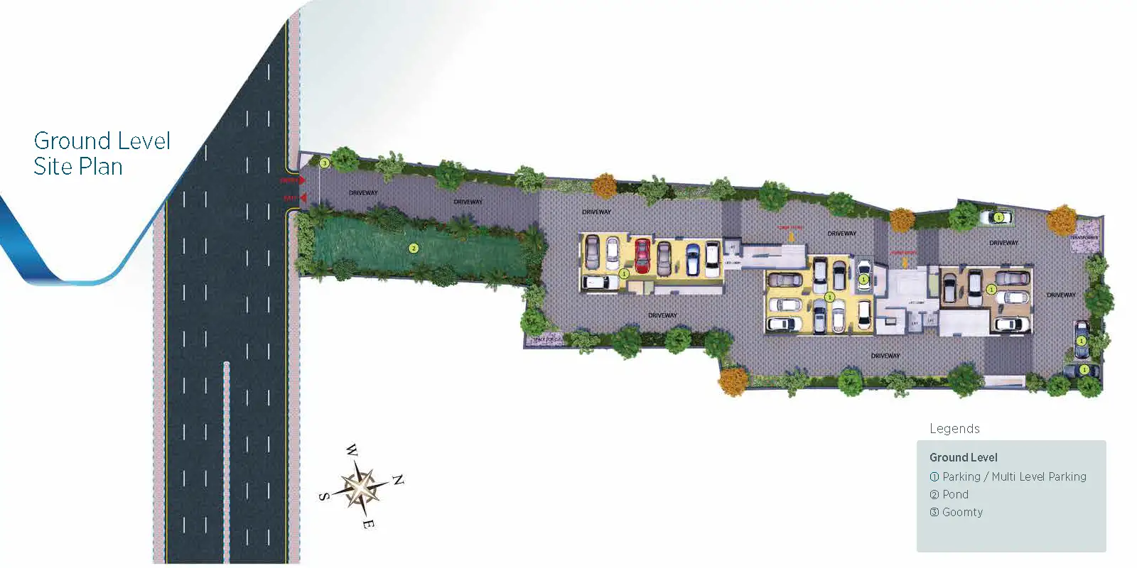 Ground Level Site Plan