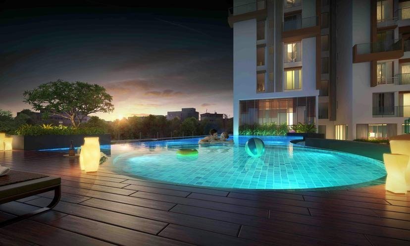 Swimming Pool Deck View