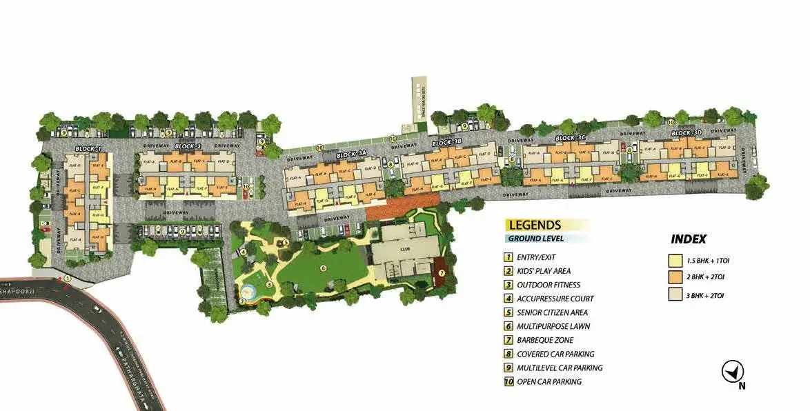 Ground Level Master Plan